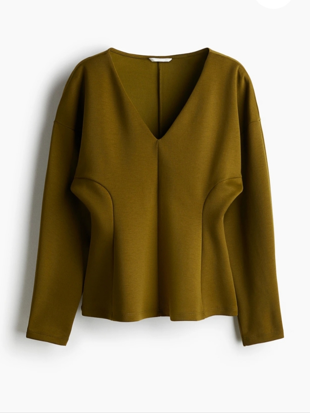 H& M V Neck Scuba TOP